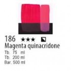 AKRILKRĀSA MAGENTA KVINAKRIDONA 75ML ACRILICO